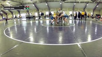 174 lbs Cons. Semi - Carmine Lenzi, Unattached- West Virginia vs Braxton Quaintance, Kent State
