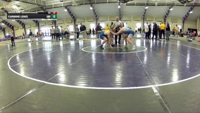 174 lbs Cons. Semi - Carmine Lenzi, Unattached- West Virginia vs Braxton Quaintance, Kent State