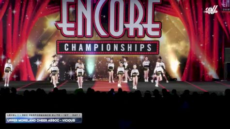 Upper Moreland Cheer Assoc - VICIOUS [2025 L1 - Rec Performance Elite - 12Y DAY 1] 2025 Encore Philly Showdown