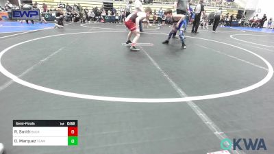 73 lbs Semifinal - Riot Smith, Buck Pride Wrestling vs Deacon Marquez, Team Guthrie Wrestling