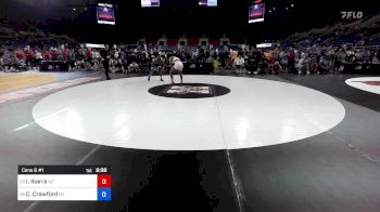 165 lbs Cons 8 #1 - Israel Ibarra, AZ vs Christopher Crawford, NY