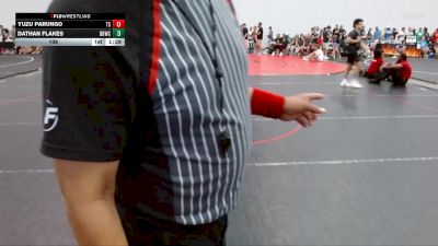 106 lbs Round 2 (6 Team) - Dathan Flakes, Bulloch Bandits Wrestling Club vs Yuzu Parungo, Team Snapdown