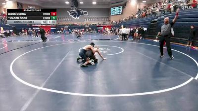 132 lbs Cons. Round 3 - Jesus Ochoa, El Paso Coronado vs Caden Cook, Katy Jordan