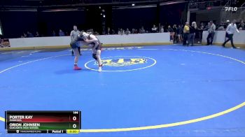 144 lbs Cons. Round 6 - Orion Johnsen, Sahuarita High School vs Porter Kay, Maricopa