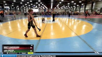 68 lbs Rd# 10- 4:00pm Saturday Final Pool - Liam Reeves, Kentucky Jokers vs Brett Zakrzewski, Ranger Wrestling Club