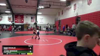 1st Place Match - Myers Hennigar, Fort Madison vs Dash Douglas, WBNDD