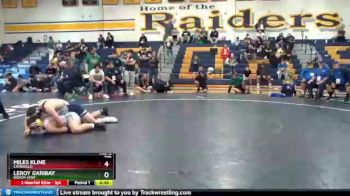 220 lbs Cons. Round 5 - Miles Kline, Camarillo vs Leroy Garibay, Bishop Amat