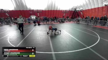 71 lbs Semifinal - Ryder Uhlenhake, Immortal Athletics WC vs Reed Akkerman, Wisconsin