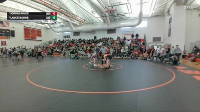 138 lbs 3rd Place Match - Lance Baggs, Cody vs Jordan Niles, Huntley Project (Worden)