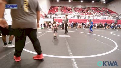 40 lbs 3rd Place - Sebastian Ramos, Weatherford Youth Wrestling vs Junior Garcia, Midwest City Bombers Youth Wrestling Club