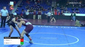 132 lbs Prelims - Lance Peters, LaSalle Academy vs Dan Benn, Bedford NH