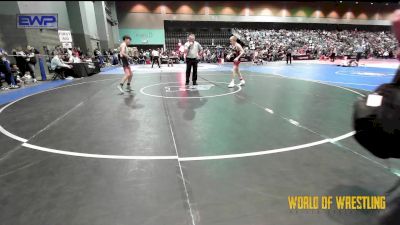 92 lbs Round Of 16 - Mick Dobbs, Interior Grappling Academy vs Hunter Quirarte, Red Wave Wrestling