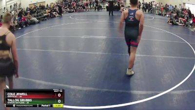 175 lbs Finals (8 Team) - Cole Jewell, Kentucky vs Tallon Grubbs, Kansas Rattlers