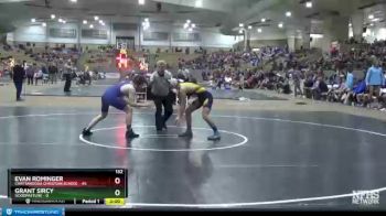 132 lbs Semis (4 Team) - Grant Sircy, Goodpasture vs Evan Rominger, Chattanooga Christian School