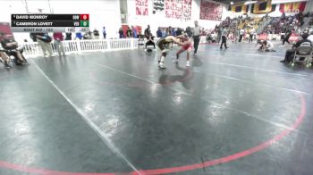 150 lbs Cons. Round 7 - Cameron Lovett, Ventura vs David Monroy, Downey