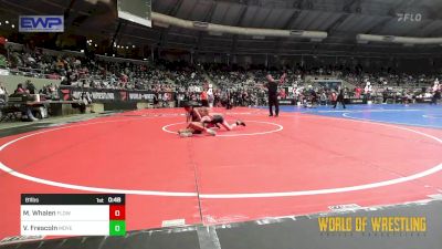 81 lbs Consi Of 8 #2 - Madisen Whalen, Flow Academy Honolulu, HI vs Violet Frescoln, Moyer Elite