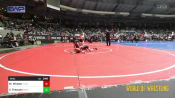 81 lbs Consi Of 8 #2 - Madisen Whalen, Flow Academy Honolulu, HI vs Violet Frescoln, Moyer Elite