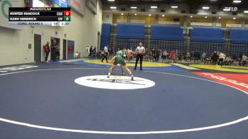 165 lbs Cons. Round 3 - Hunter Hancock, CSU Bakersfield vs Kash Hendrick, Cal Poly Humboldt
