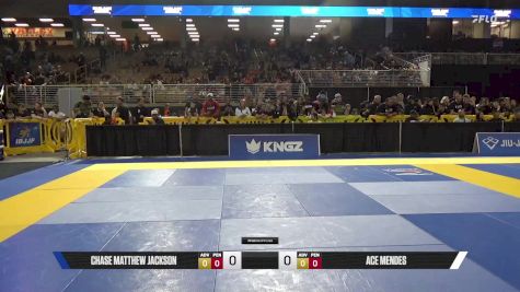 Ace Mendes vs Chase Matthew Jackson 2025 Pan Kids Jiu-Jitsu IBJJF Championship