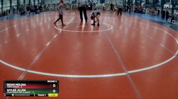 80 lbs Rd# 3 12:00pm Friday - Noah Molina, Terps Xpress vs Wyler Allen, Lions Wrestling Academy
