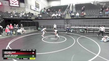 168 lbs Cons. Round 5 - Archer Gale, Woods Cross vs Oliver Holman, Riverton High School