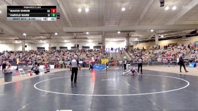 A 120 lbs Cons. Round 3 - Mason Shrum, Marion Co. High School vs Harold Ward, Greenbrier High School