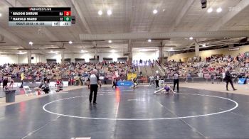 A 120 lbs Cons. Round 3 - Mason Shrum, Marion Co. High School vs Harold Ward, Greenbrier High School