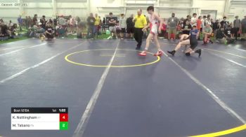 132-E Mats 1-5 10:30am lbs Round Of 32 - Kaiden Nottingham, KY vs Mike Tabano, PA