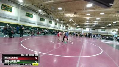 285 lbs Cons. Semi - Reegan French, Morrill High School vs Samuel Inman, Watford City Wolves