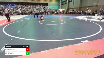 70 lbs Quarterfinal - Bradley Alarid, Steel City Reloaded vs Michael Dillon, Red Wave Wrestling