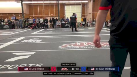 Devon Casler vs Thomas O'Donnel 2026 ADCC Portland Open