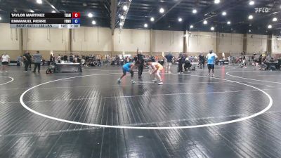 138 lbs Consi Of 4 - Taylor Martinez, Team Jax Wrestling vs Emmanuel Pierre, Team First Strike Wrestling Club