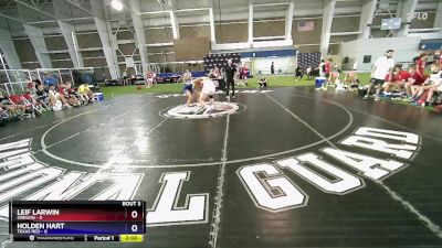 175 lbs Round 1 (6 Team) - Leif Larwin, Oregon vs Holden Hart, Texas Red