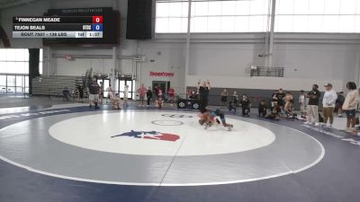 138 lbs 3rd Place Match - Finnegan Meade vs Tejon Beals, Beat The Streets Chicago