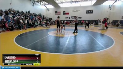 106 lbs Cons. Round 2 - Denver Kline, Rockwall-Heath vs Max Kinsel, St. John`s School