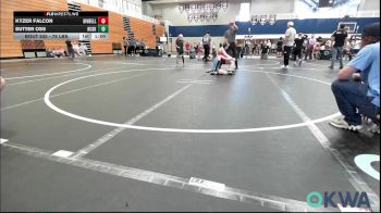 76 lbs Final - Kyzer Falcon, Division Bell Wrestling vs Sutter Oss, Husky Wrestling Club