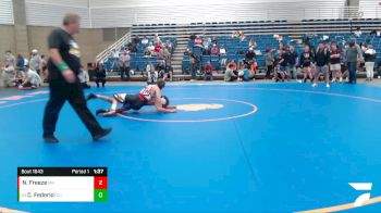 109 lbs Champ. Round 2 - Carlo Federici, Carmel USA vs Nicholas Freeze, Midwest RTC