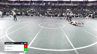 174 lbs Quarterfinal - M Sadeek, Florida National Team vs Ayden Gisi, Aberdeen