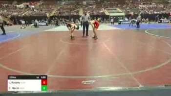 130 lbs Consi Of 16 #1 - Levi Bussey, Technique Freaks vs Qusai Marini, Vacaville WC