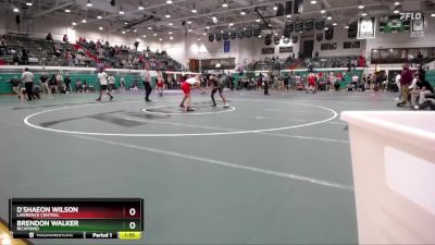 126 lbs Round 2 - D`Shaeon Wilson, Lawrence Central vs Brendon Walker, Richmond