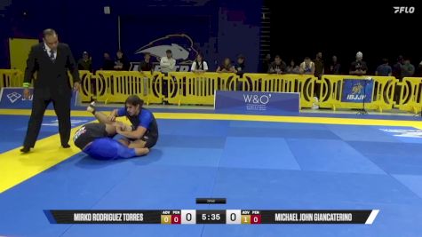 Michael John Giancaterino vs Mirko Rodriguez Torres 2025 Pan IBJJF Jiu-Jitsu No-Gi Championship