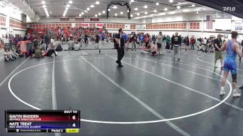 215 lbs Cons. Round 2 - Nate Treat, MWC Wrestling Academy vs Gavyn Rhoden, Beatrice Wrestling Club