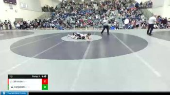 113 lbs Quarterfinal - Wyatt Dingman, St. Helens vs Joseph Johnson, Dallas