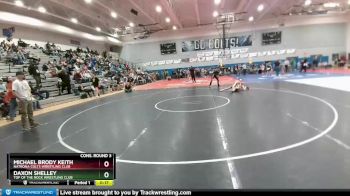 85 lbs Cons. Round 3 - Michael Brody Keith, Natrona Colts Wrestling Club vs Daxon Shelley, Top Of The Rock Wrestling Club