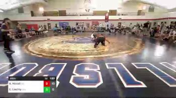 65 lbs Rr Rnd 3 - Abram Mccall, EAC W.E. vs Ezra Liechty, Indiana Outlaws White