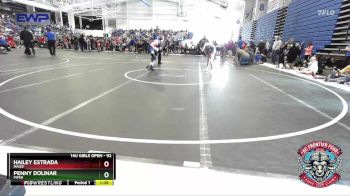 92 lbs Round 4 - Penny Dolinar, Piper vs Hailey Estrada, Maize