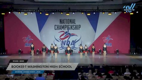 Booker T Washington High School [2025 Junior Varsity - Pom Semis] 2025 NDA High School National Championship