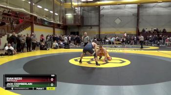 165 lbs Cons. Round 4 - Evan Rizzo, Brecksville vs Jack Chamberlain, Malvern Prep