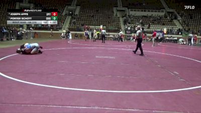 6A 215 lbs 1st Place Match - Porter Schott, Chelsea vs Joseph Apps, Spanish Fort