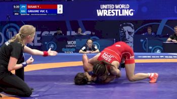 50 kg 1/4 Final - Yui Susaki, Japan vs Emilia Alina Grigore Vuc, Romania